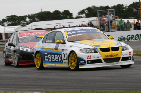 BMW - Philip Andersen og Peugeot - Robert Schlünssen.
(Foto: Spider-Web.dk)